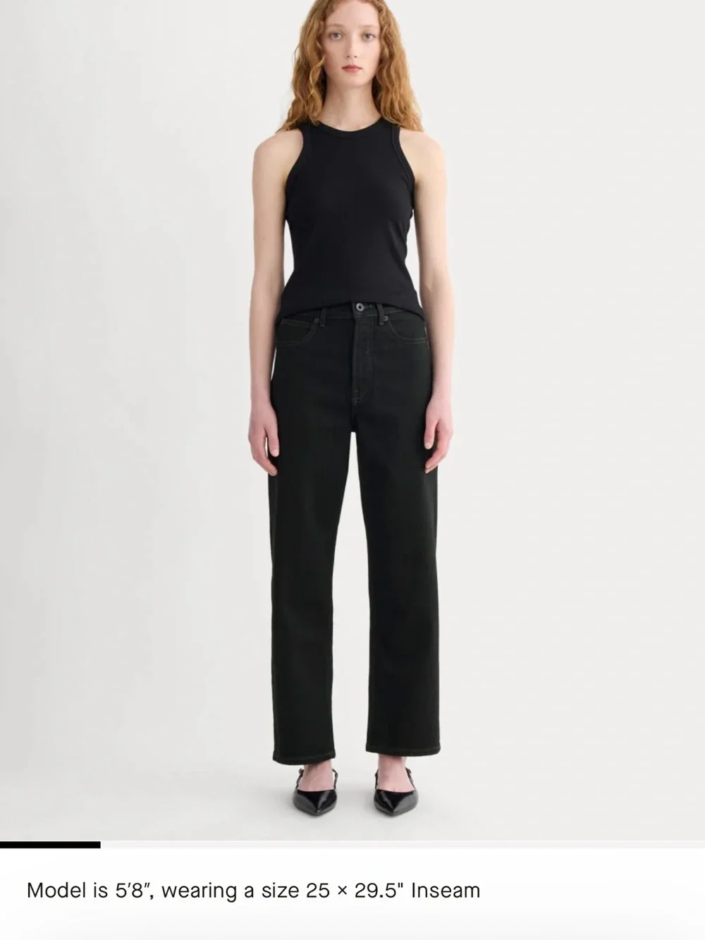 Everlane High-Rise The Way High Jeans — Black 27L 29” inseam - Picture 1 of 9